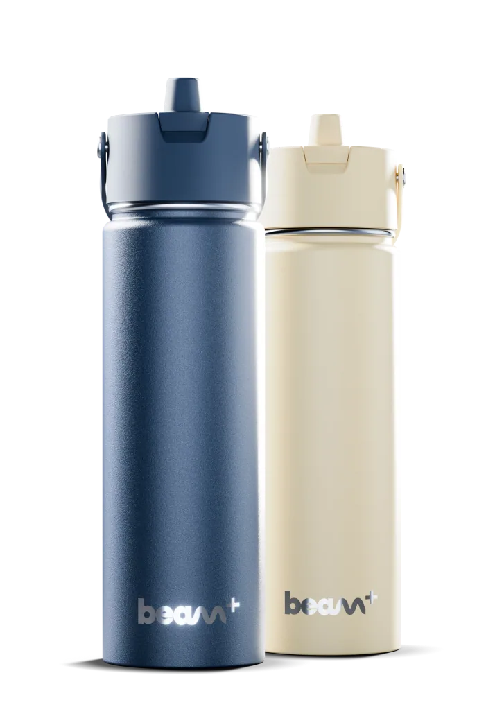 Beam+ water bottles