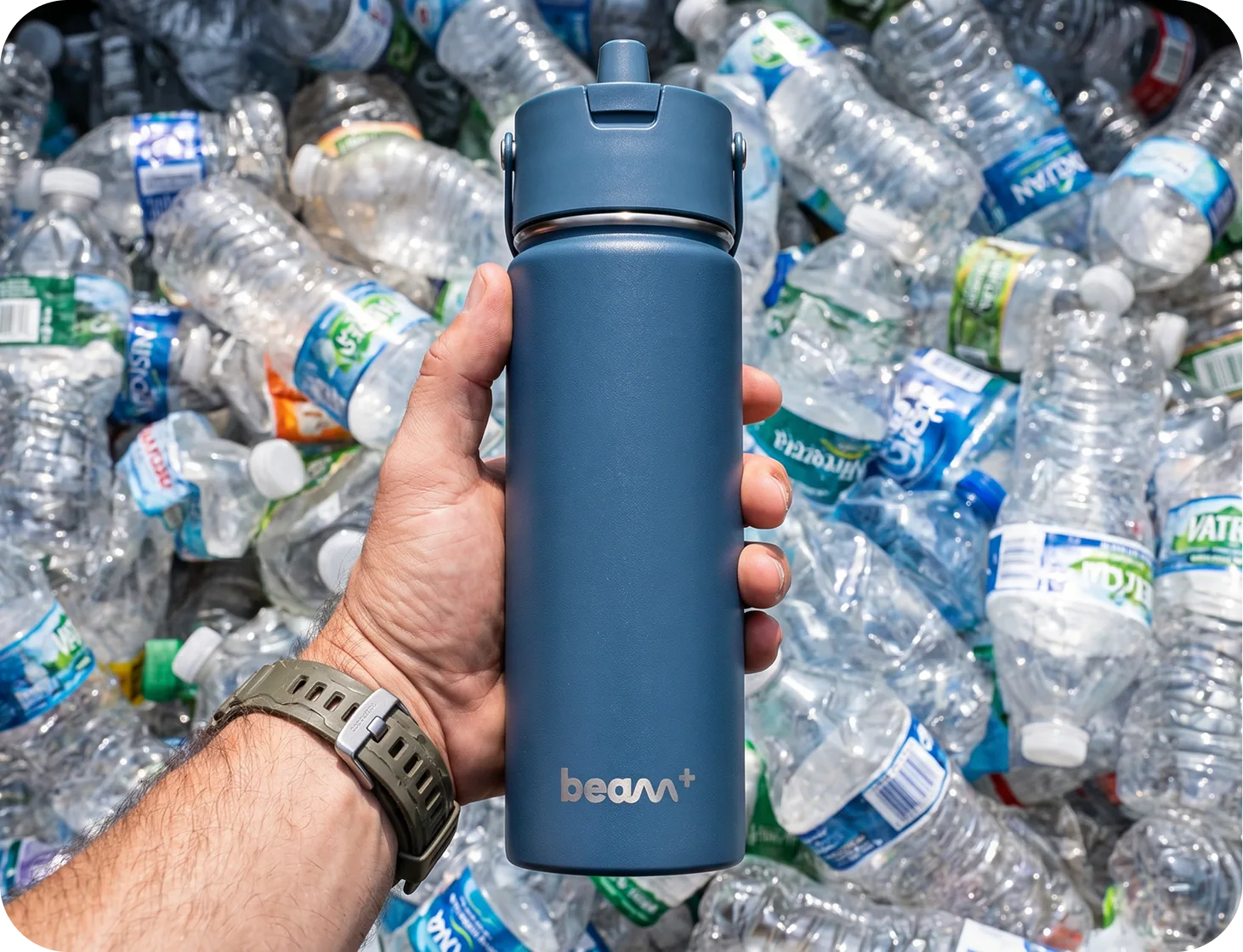 Beam+ replaces single-use bottles